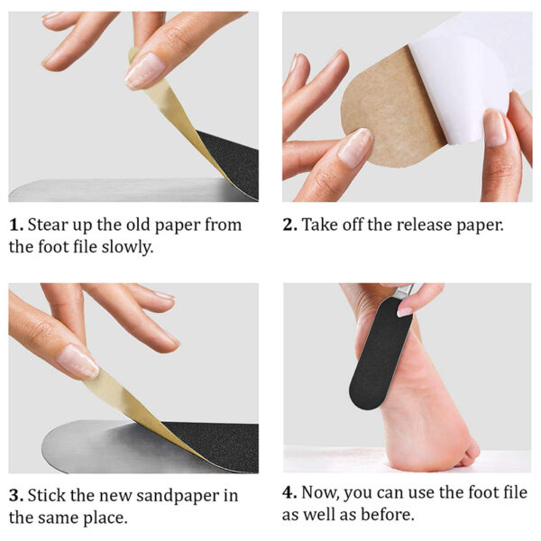 Professional Double-Sided Pedicure Foot File - Image 5