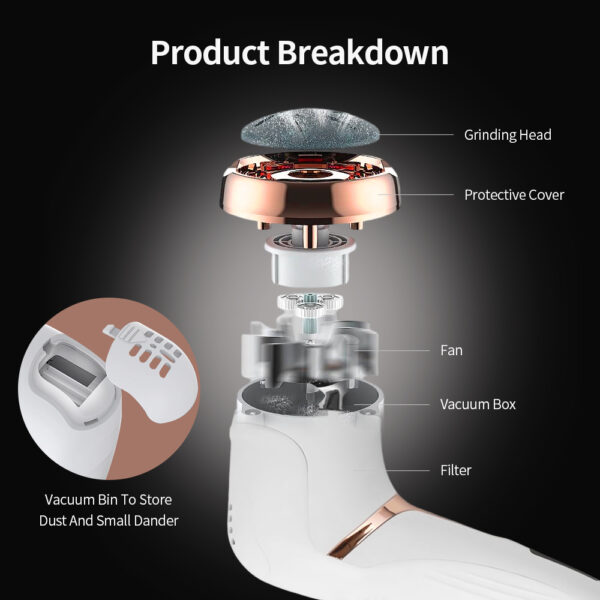 Electric Foot Dead Skin Remover - Image 6