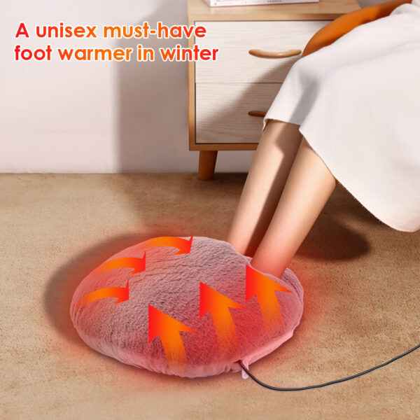Soft Velvet Foot Warmer Heater - Image 2