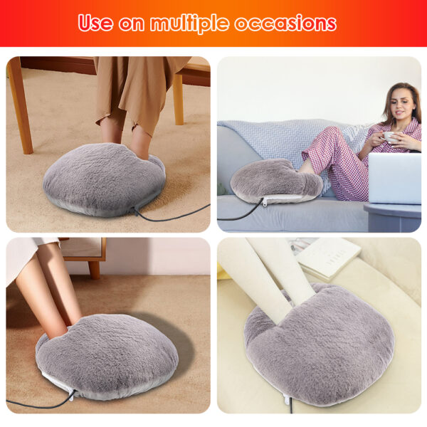 Soft Velvet Foot Warmer Heater - Image 6
