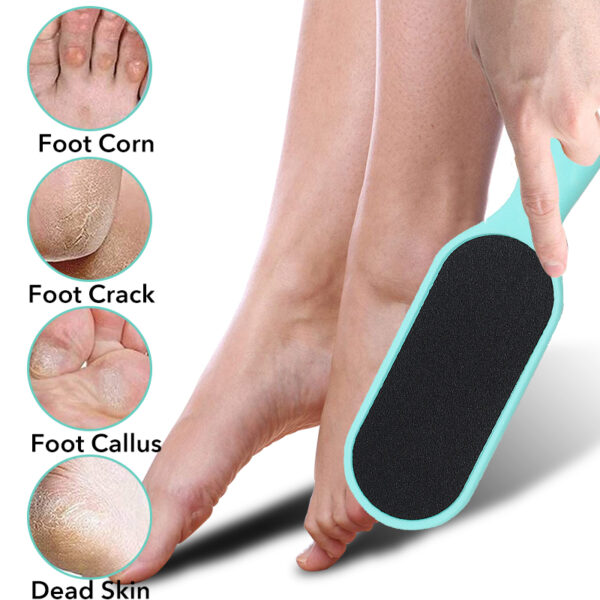 Professional Double-Sided Foot Rasp & Cuticle Cleaner - Image 3