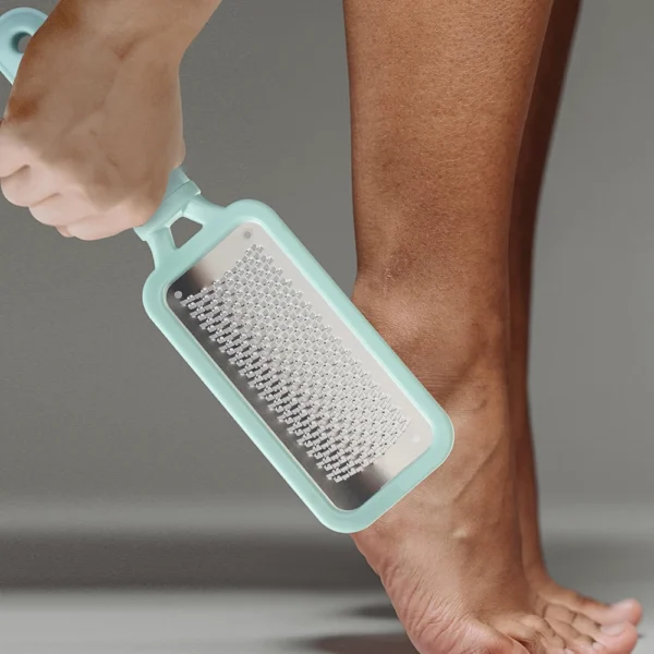 Stainless Steel Double-Sided Foot Rasp for Smooth Feet