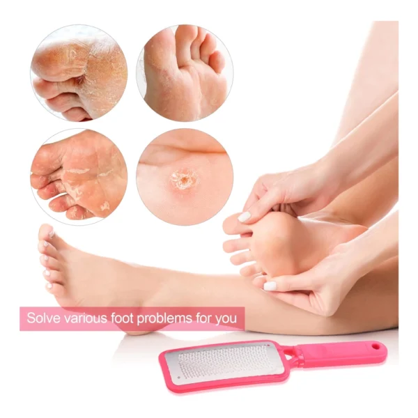 Stainless Steel Double-Sided Foot Rasp for Smooth Feet - Image 3