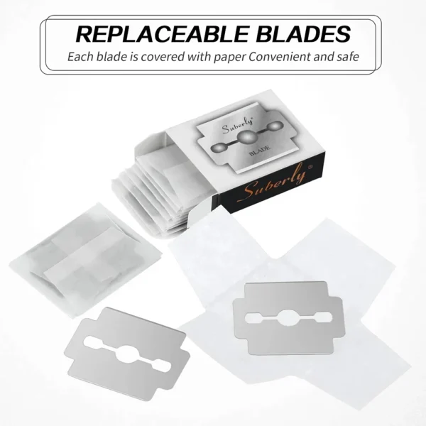 Professional Pedicure Callus Shaver with 10 Replacement Blades - Image 3