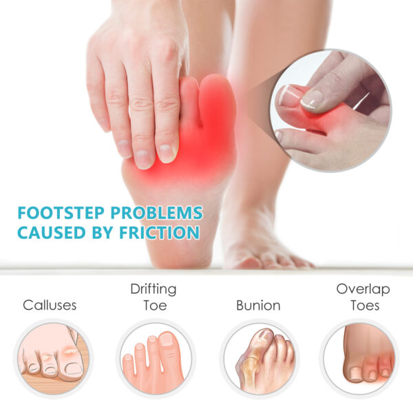 Soft Elastic Silicone Toe Separator - Image 3
