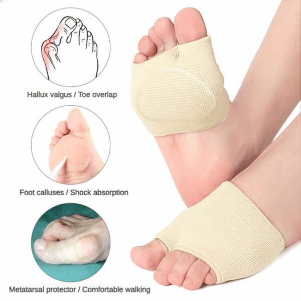 Silicone Metatarsal Pads & Toe Separator - Image 2