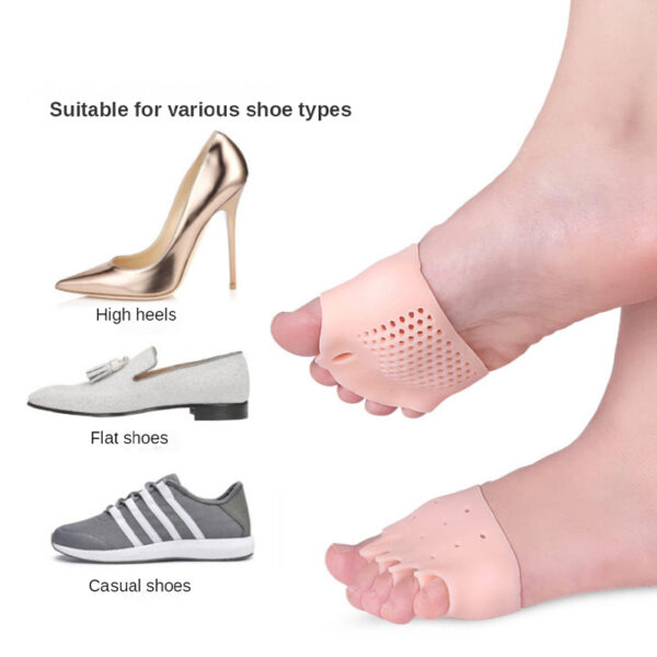 2pcs Silicone Toe Separator Hallux Valgus Corrector - Image 3