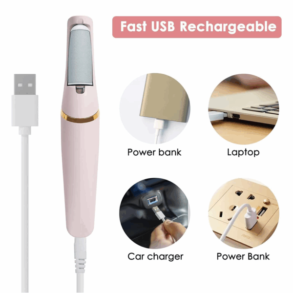Electric Pedicure Machine Foot Grinder Callus Remover - Image 4