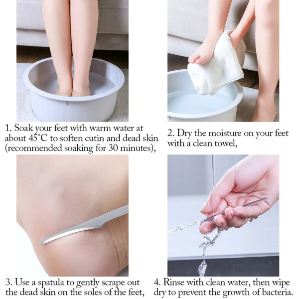 Stainless Steel Pedicure Knife Set - Image 3