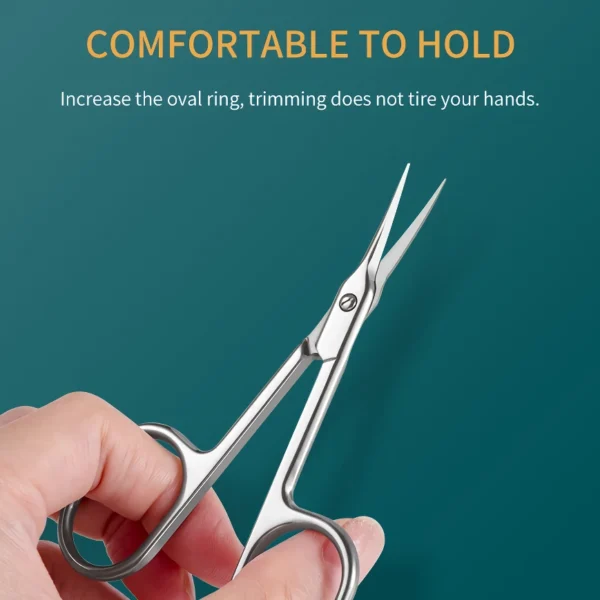Stainless Steel Precision Nail Scissors - Image 7