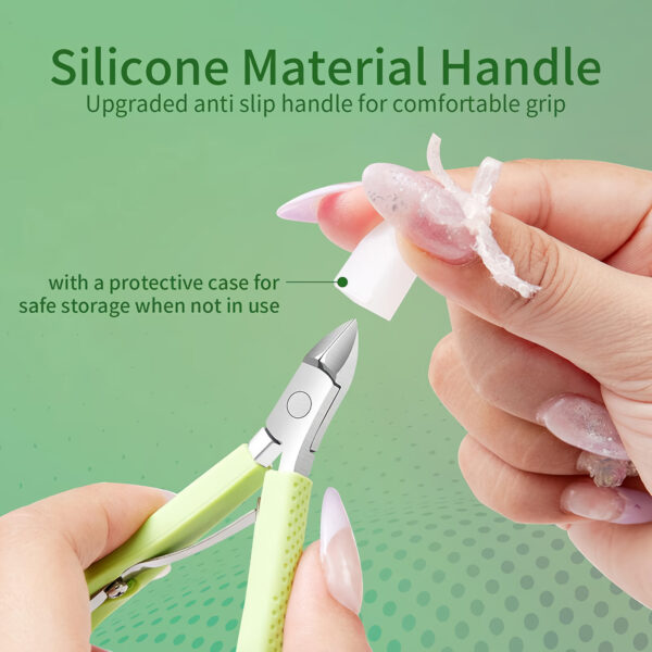 Precision Stainless Steel Cuticle Scissors - Image 4