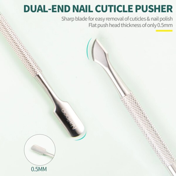 Stainless Steel Cuticle Scissors and Nail Care Tool - Image 5