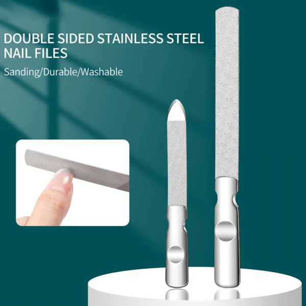 Stainless Steel Nail File - Image 2
