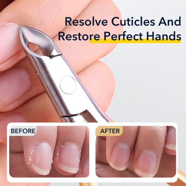 Stainless Steel Cuticle Nippers - Image 4