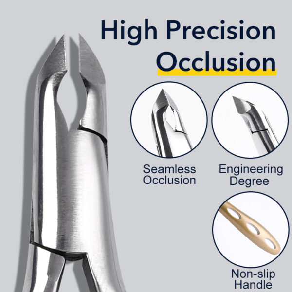 Stainless Steel Cuticle Nippers - Image 3