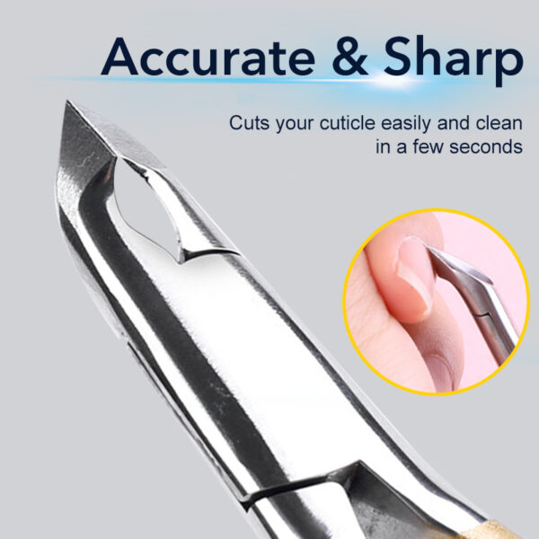 Stainless Steel Cuticle Nippers - Image 5