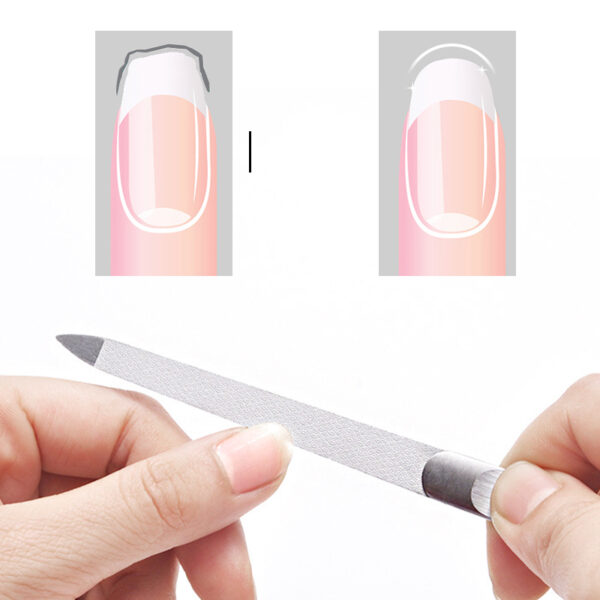 Stainless Steel Nail File Buffer - Image 5