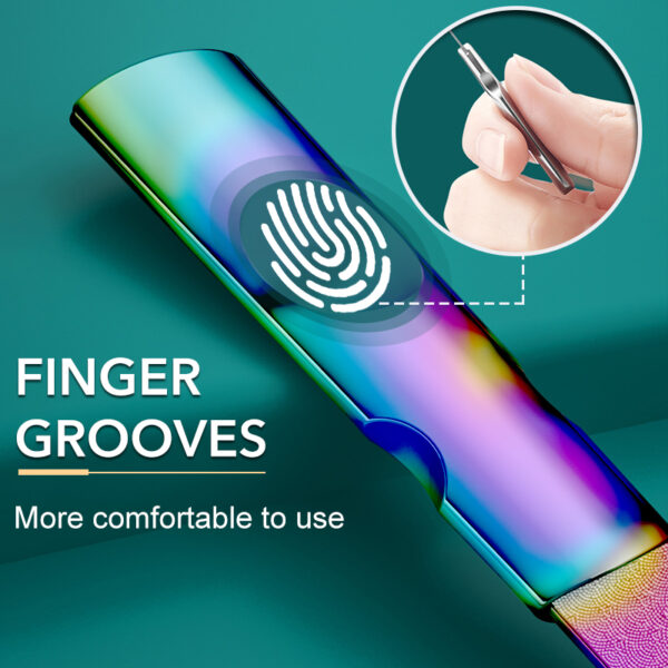 Professional Stainless Steel Nail File - Image 3