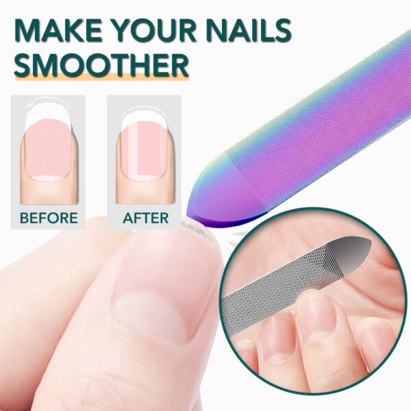 Professional Stainless Steel Nail File - Image 4