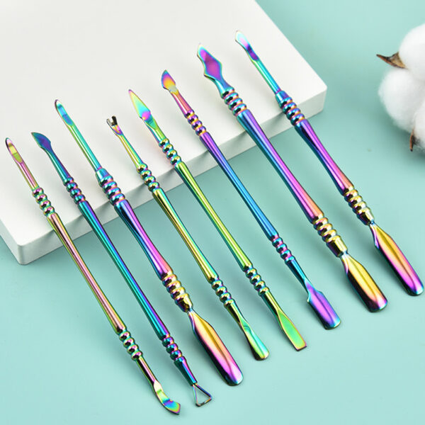 Stainless Steel Dual-ended Cuticle Pusher - Image 2