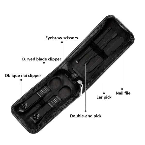 Portable Luxury Manicure & Pedicure Set - Image 5