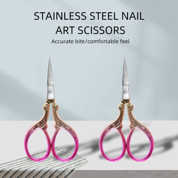 Cuticle Scissors Nail Clipper Trimmer - Image 3