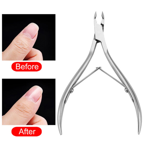 Professional Stainless Steel Cuticle Nipper & Dead Skin Remover - Image 2