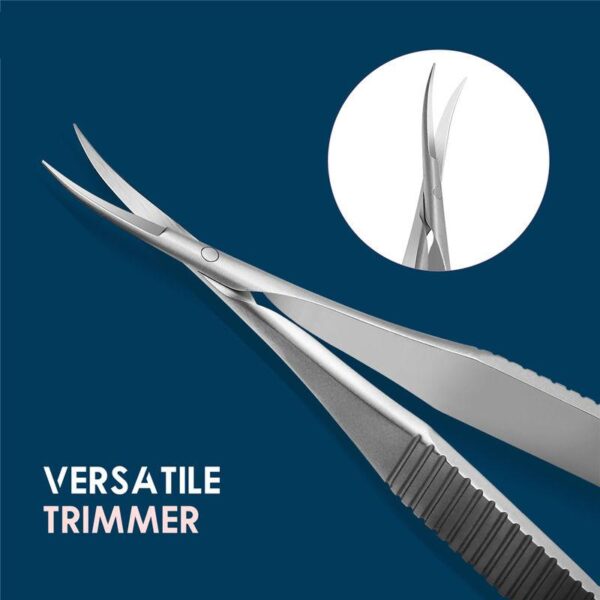 Stainless Steel Cuticle Nipper and Manicure Scissors - Image 4