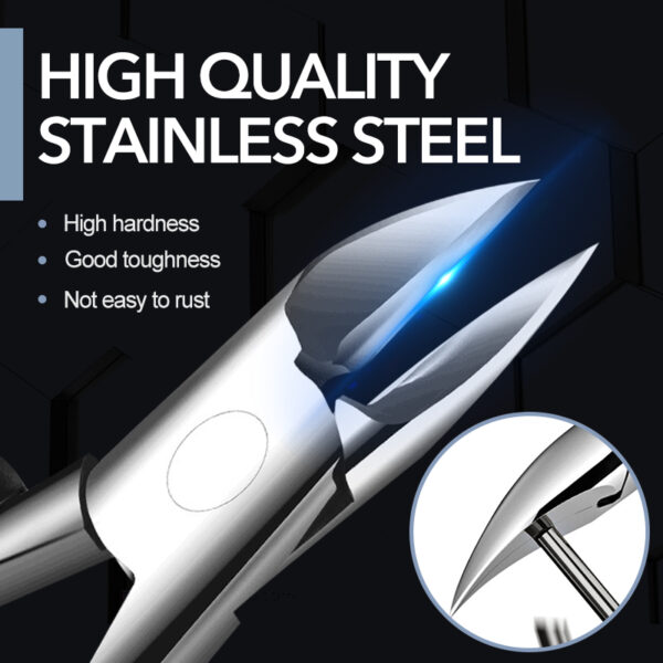 Professional Toenail Clippers for Thick and Ingrown Nails - Image 3