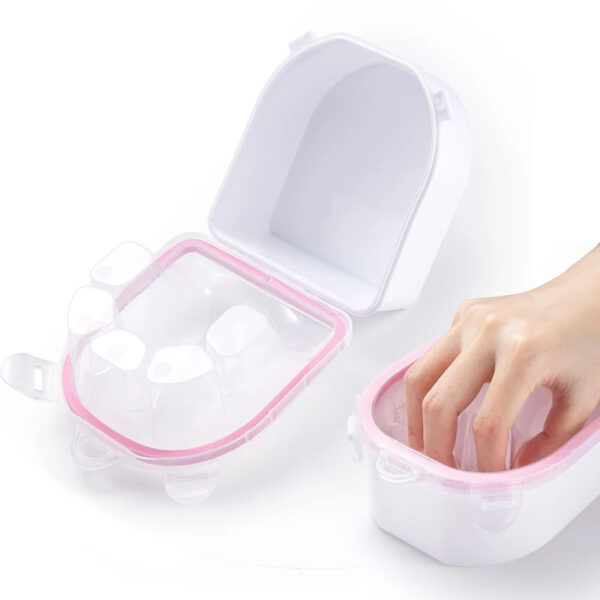 Double-Layer Nail Soaking Bowl for Easy Gel Polish Removal - Image 4