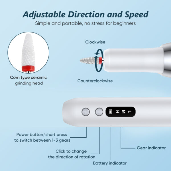 Multifunctional Electric Manicure Machine - Image 4
