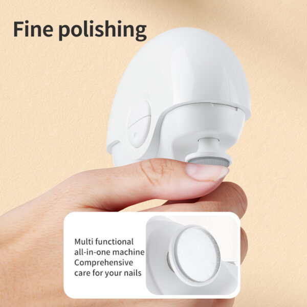 Electric 2-in-1 Nail Clipper and Polisher - Image 4