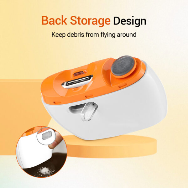 Electric Rechargeable Nail Trimmer and Polishing Tool - Image 3
