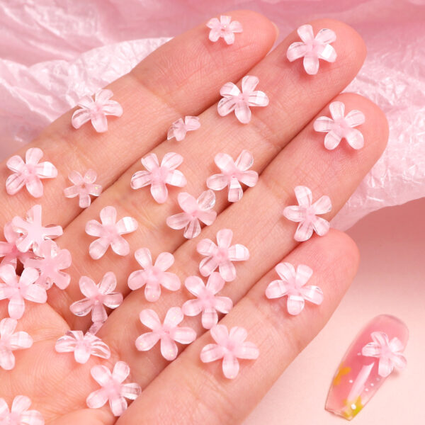 Flower 3D Nail Art Charms - Image 3