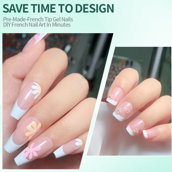 French Gel Nail Tips - Image 6