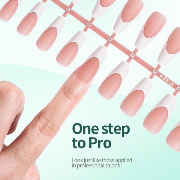 French Gel Nail Tips - Image 4
