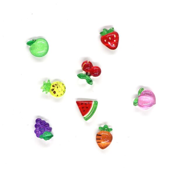 Summer Resin Mini Cherry Fruit Charms - Image 7