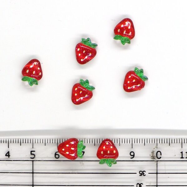 Summer Resin Mini Cherry Fruit Charms - Image 4