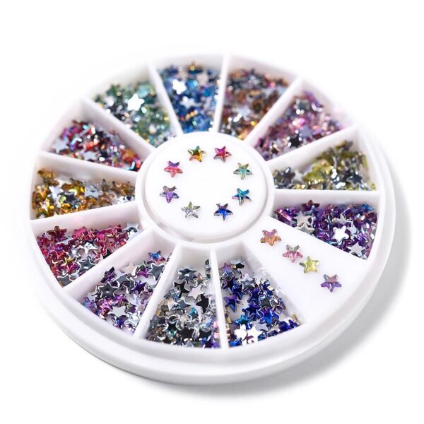 Star Shaped Nail Art Rhinestones - Image 3