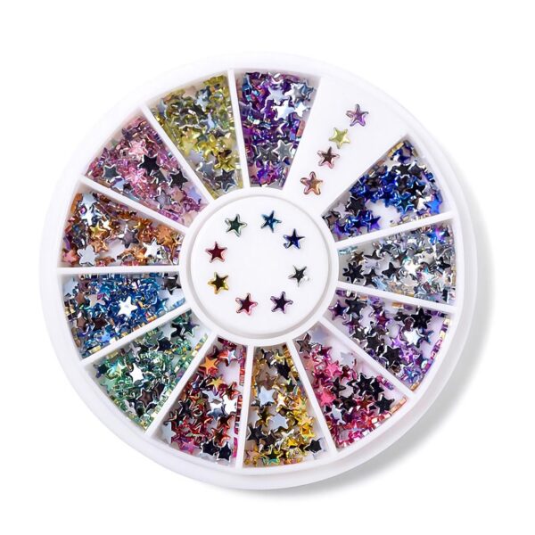 Star Shaped Nail Art Rhinestones - Image 2
