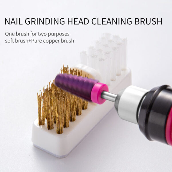 Electric Manicure Drill Cleaning and Polishing Brush - Image 2