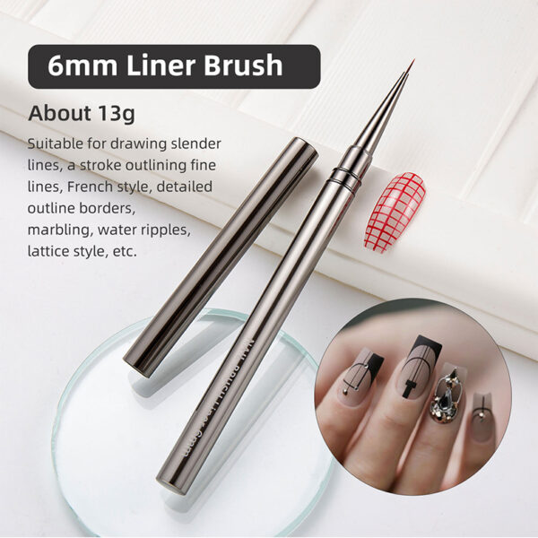 Nail Art Liner DIY Painting Brush Set - Image 3