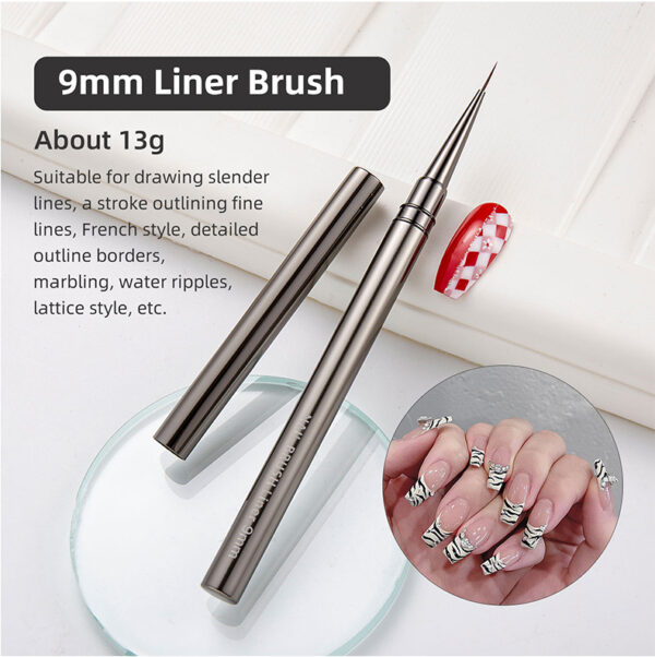 Nail Art Liner DIY Painting Brush Set - Image 4
