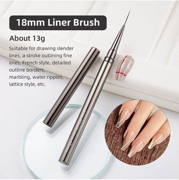 Nail Art Liner DIY Painting Brush Set - Image 6
