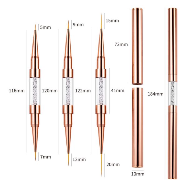 Double Head Nail Art Brush - Image 7
