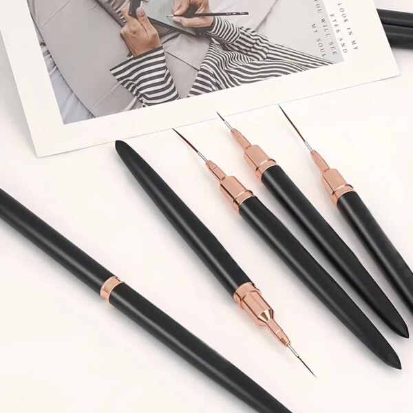 Professional Stripe Nail Art Brushes - Image 4