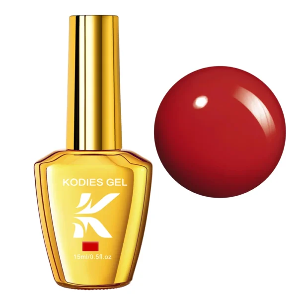 Red Gel Nail Polish - Image 4