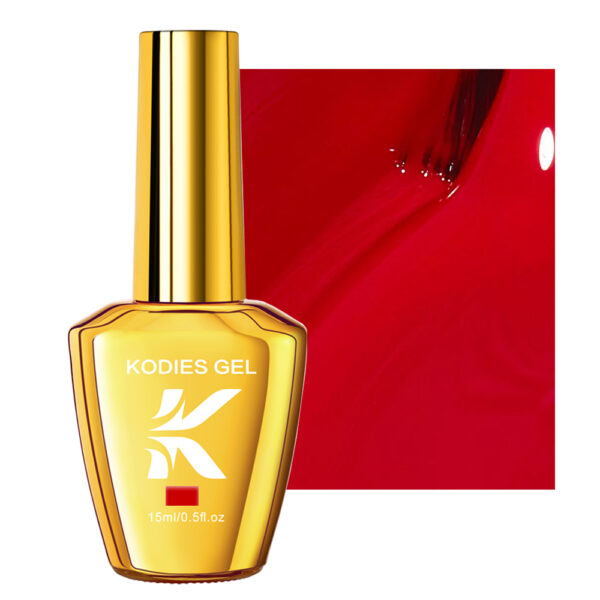 Red Gel Nail Polish - Image 3