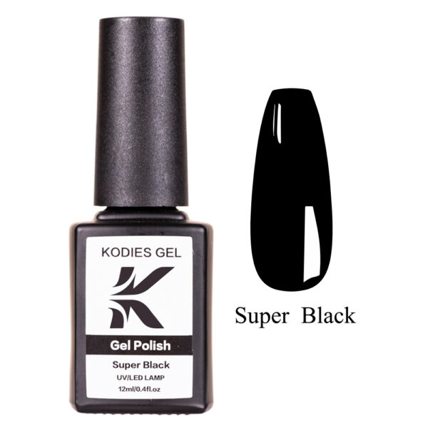 Black Gel Nail Polish - Image 5