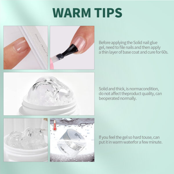Nailpop Solid Nail Patch Gel - Image 4